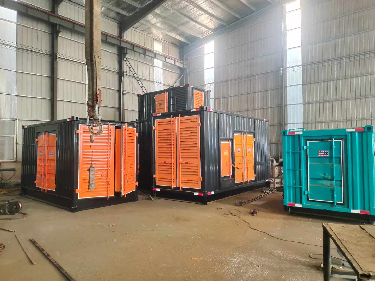 阿尔山500kw柴油发电机组可以带动多少功率设备？